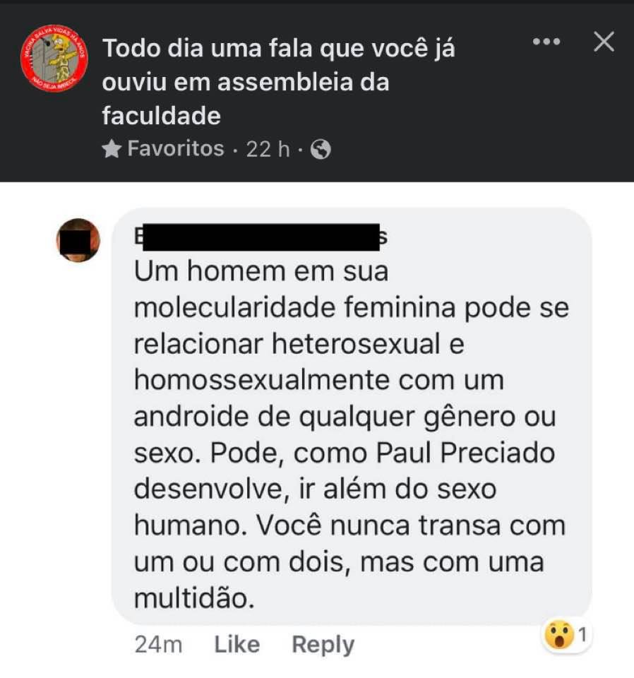 O cérebro do menino tá dodói