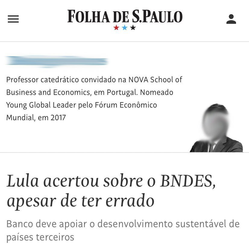 A imprensa te engana o tempo todo