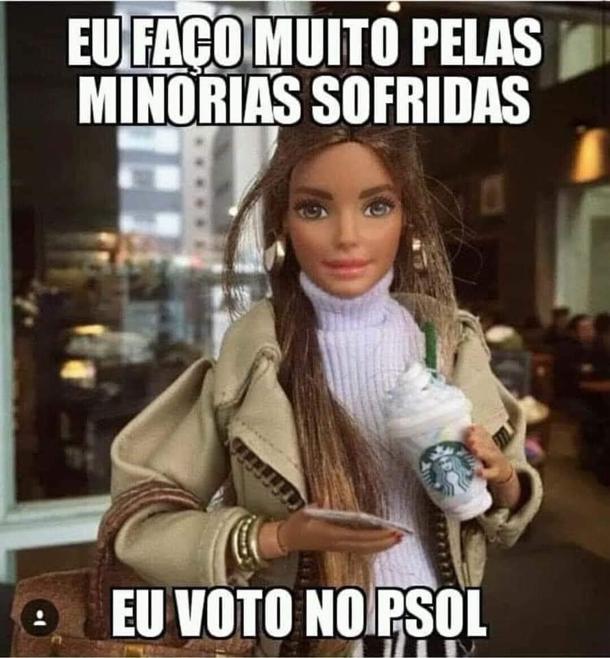 Eu luto sim pelas minorias, confia!